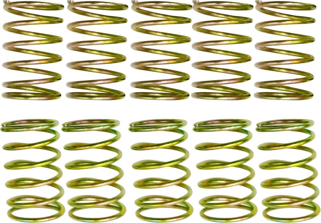 Trimmer head spring replacement set, close view of individual spring coils in rows