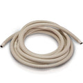 20 ft corrugated drain hose line, tan with ribbed tubing, for mini split condensate