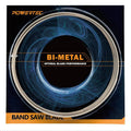 Bi-metal band saw blade 93-1/2 in packaging card with POWERTEC branding