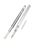 Heavy-duty soft-close drawer slides, ball bearing full-extension pair with mounting screws