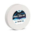 Translucent double-sided adhesive tape roll, 1 in wide, residue-free