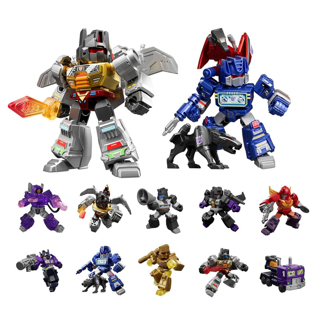 BLOKEES Transformers defender pocket figure set, multicolor robot poses