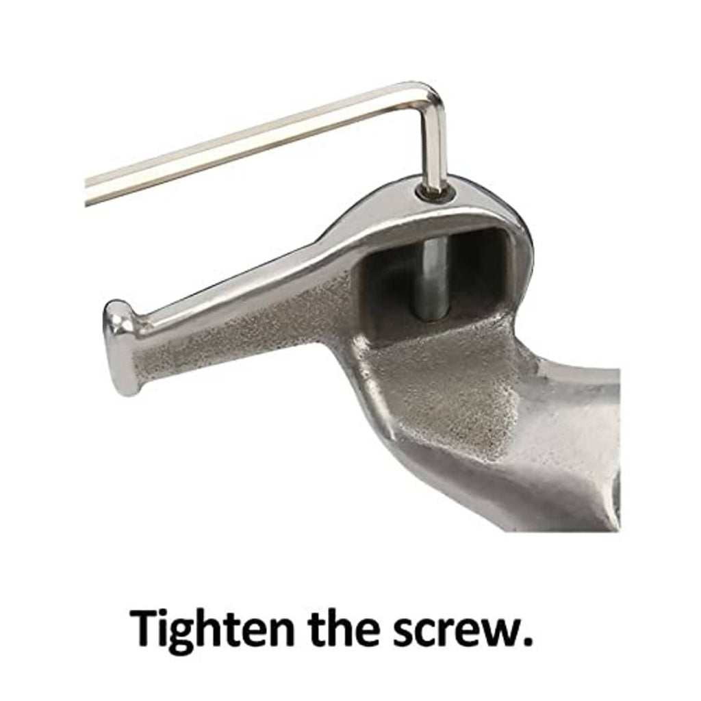 Duckhead tire changer insert attachment with top screw hole and black wedge block