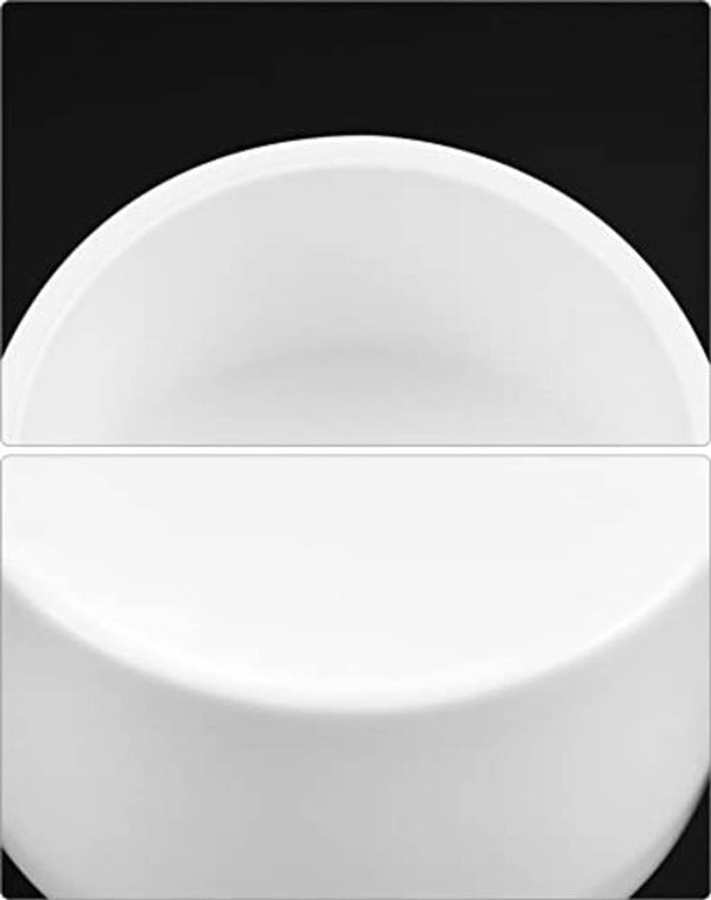 White PVC pipe end cap, close-up of rim and smooth exterior surface