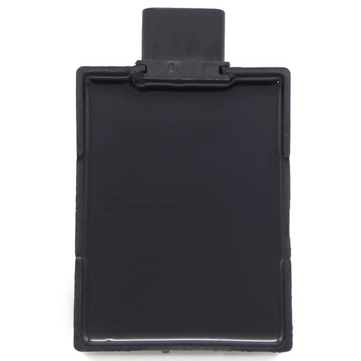 Black CDI ignition control module cover with top mounting clip