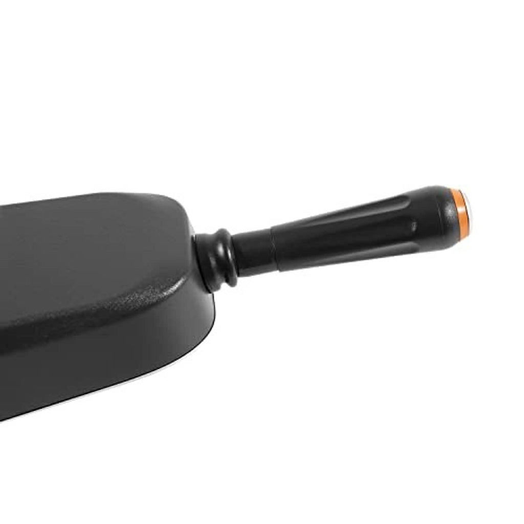 Tilt jack plate control switch lever with orange-tipped handle end