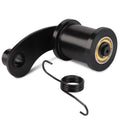 Black chain tensioner with 1-3/4" roller and spring
