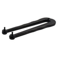 Adjustable steel pin tool with two black mounting pins on a flat bar