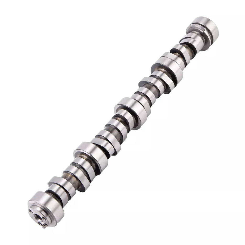 Silver hydraulic roller camshaft with precision lobes and bearing journals