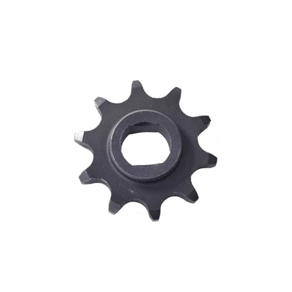 420 10T motor sprocket, dark gray metal gear wheel with center bore