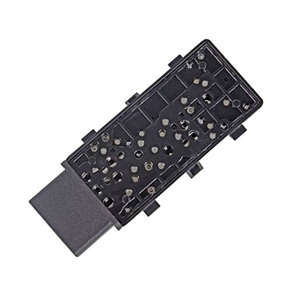 6-way power seat adjustment switch internal contact board on dark gray base