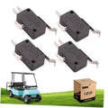 Black micro switch kit with four switches and metal prongs, 2-prong and 3-prong style