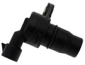 Engine camshaft position sensor with black plastic housing and electrical connector