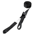 Black treestand replacement strap with loop handle and buckle set