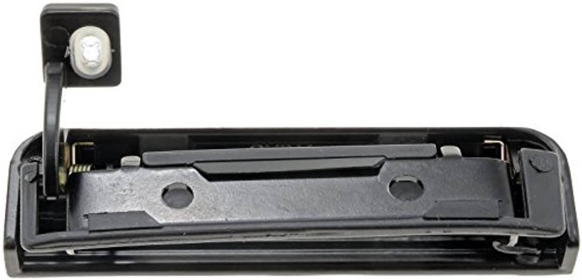 Exterior door handle (LH) open backplate with screw hole mounting and latch
