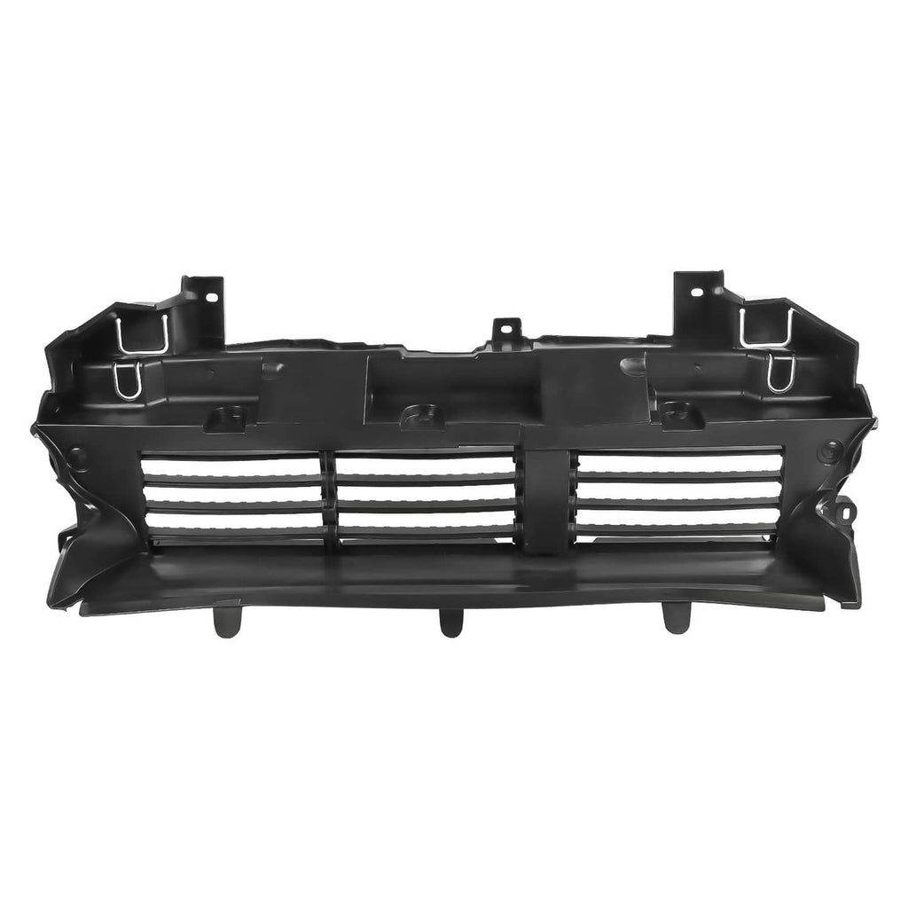 Black active grille shutter louver assembly with motor and mounting brackets