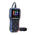 wiiyii K1 OBD2 scanner with color screen and OBD plug, blue and black body
