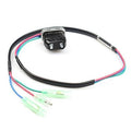 Trim-tilt switch harness, black UP/DN buttons, red/blue/green wire leads