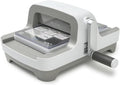 White Sizzix Big Shot die-cutting machine with front opening and clear platform