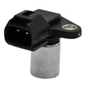 Camshaft position sensor with black electrical connector and metal body