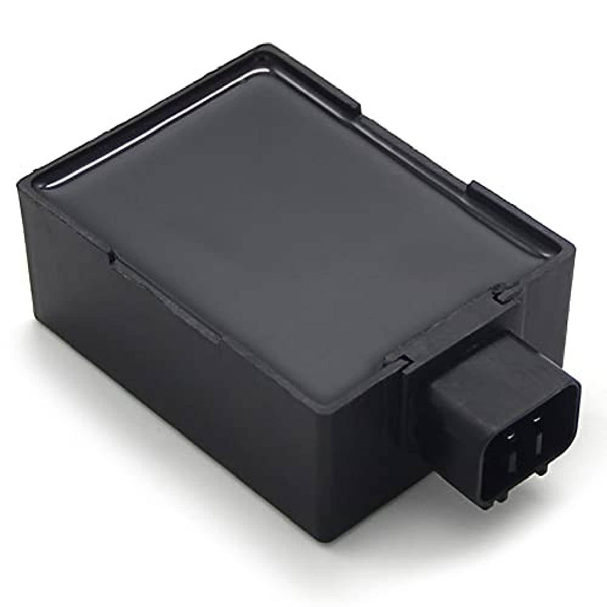 Black CDI ignition control module underside with wiring connector socket
