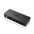 PWM fan hub controller splitter with multiple front fan headers and SATA power input