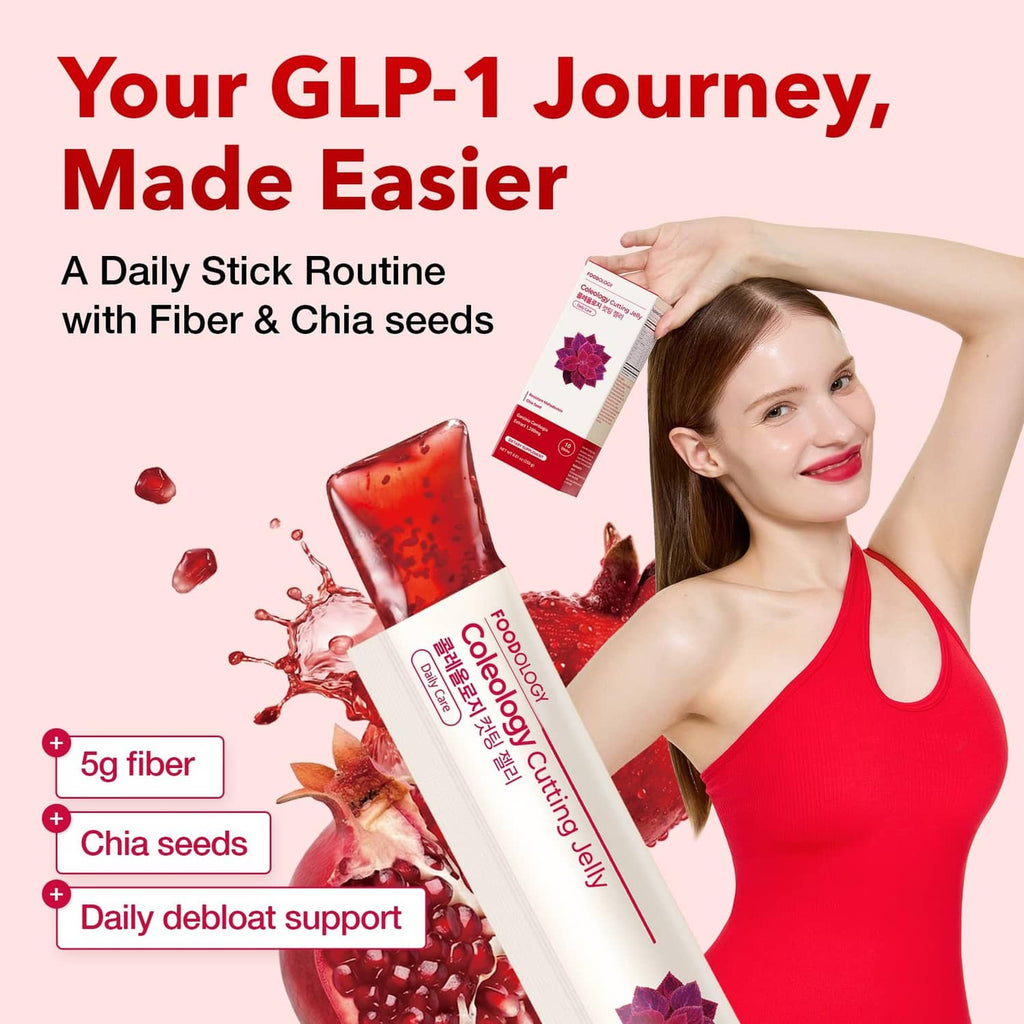 Pomegranate cutting jelly stick sachets with hand holding packs