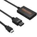 HDMI converter adapter with HDMI and USB cables for game consoles