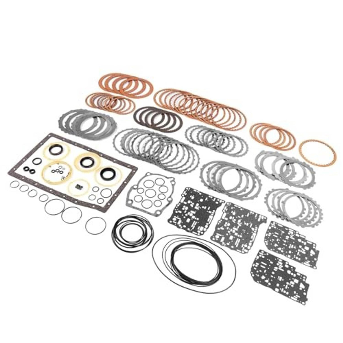 Transmission master rebuild kit parts kit with friction bands, steel plates, gaskets, seals