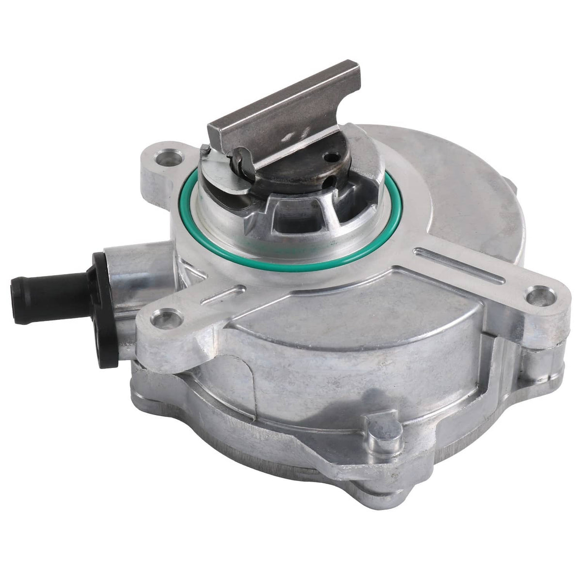 Brake vacuum pump with metal housing and green seal ring