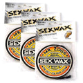 Sex Wax air freshener 3-pack with coconut scent, sealed disc packs