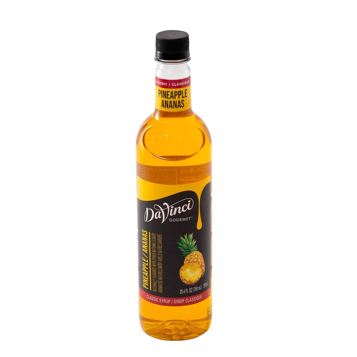 DaVinci Gourmet pineapple syrup bottle front view