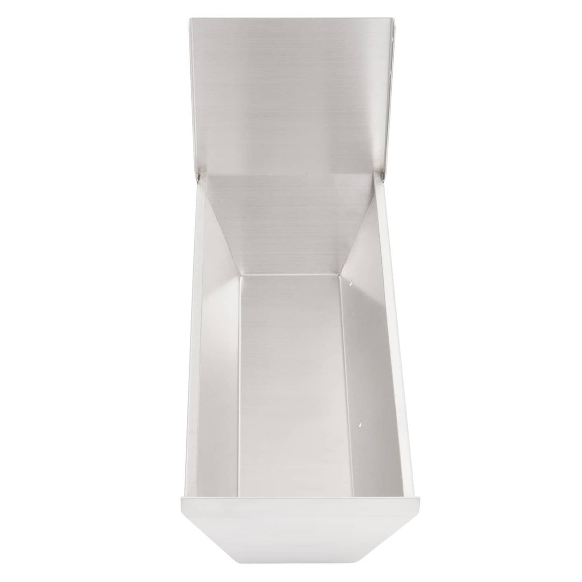Aluminum steering console mount with tall inner column and wide bottom tray.
