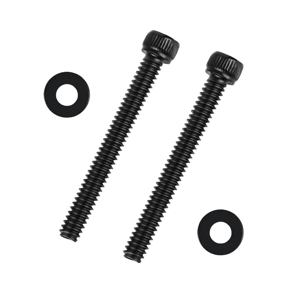 Black TLR mounting screw kit with 2 screws and 2 washers