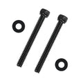 Black TLR mounting screw kit with 2 screws and 2 washers