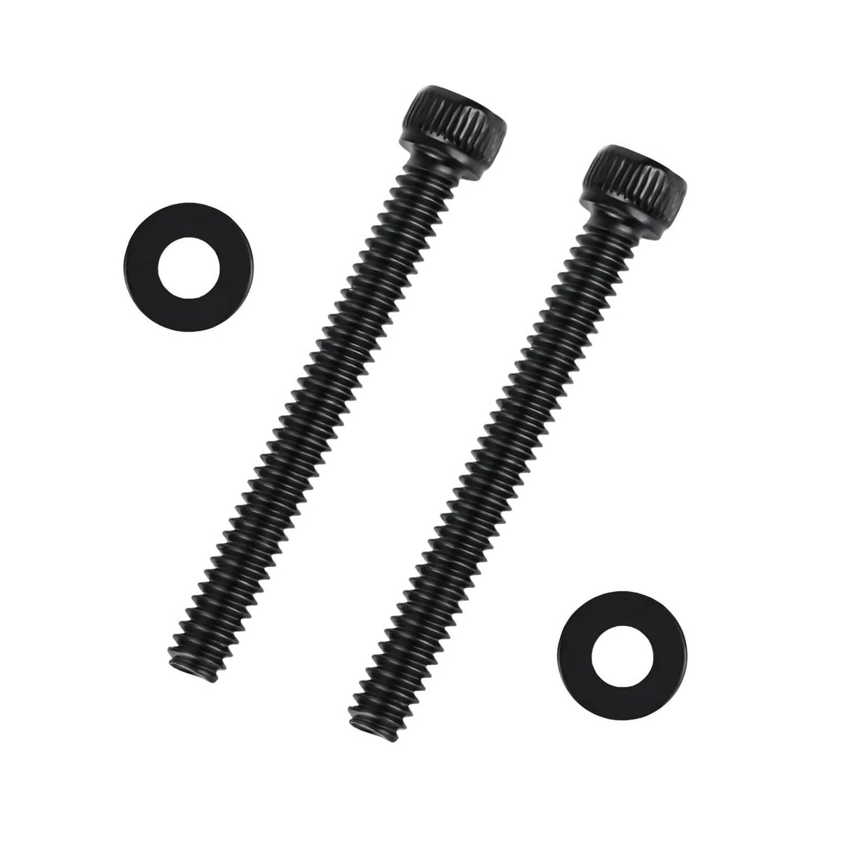 Black TLR mounting screw kit with 2 screws and 2 washers