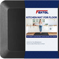 Black textured foam standing mat in retail box with EATOL logo