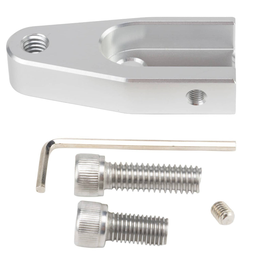 Chrome neutral gear assist bracket with two screws and hex key tool