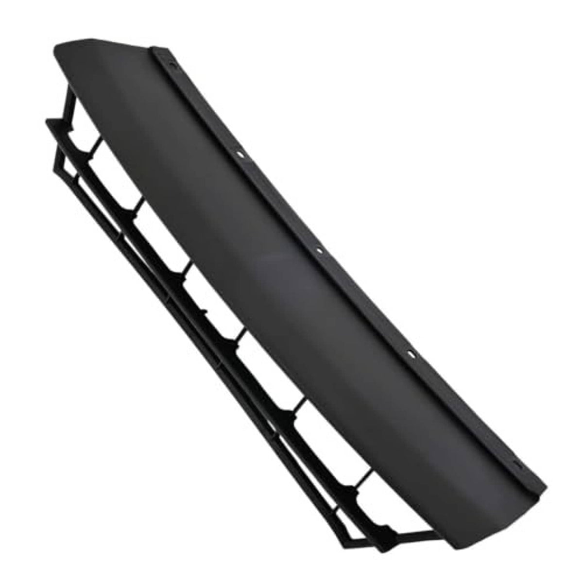 Front bumper grille insert panel, dark gray/black with mounting brackets
