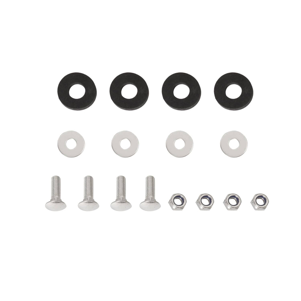 Mounting washers and screws set for LED plow light installation