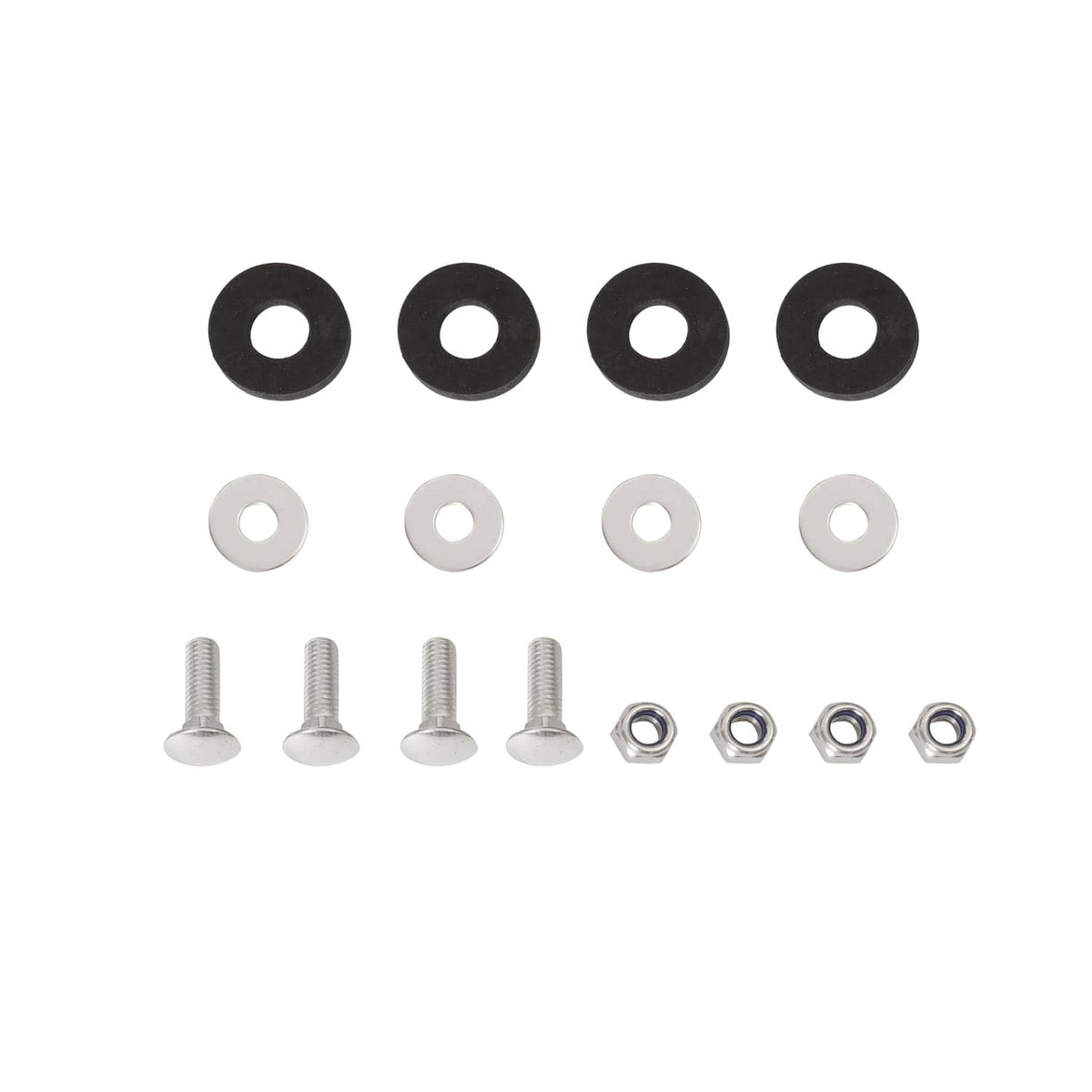 Mounting washers and screws set for LED plow light installation