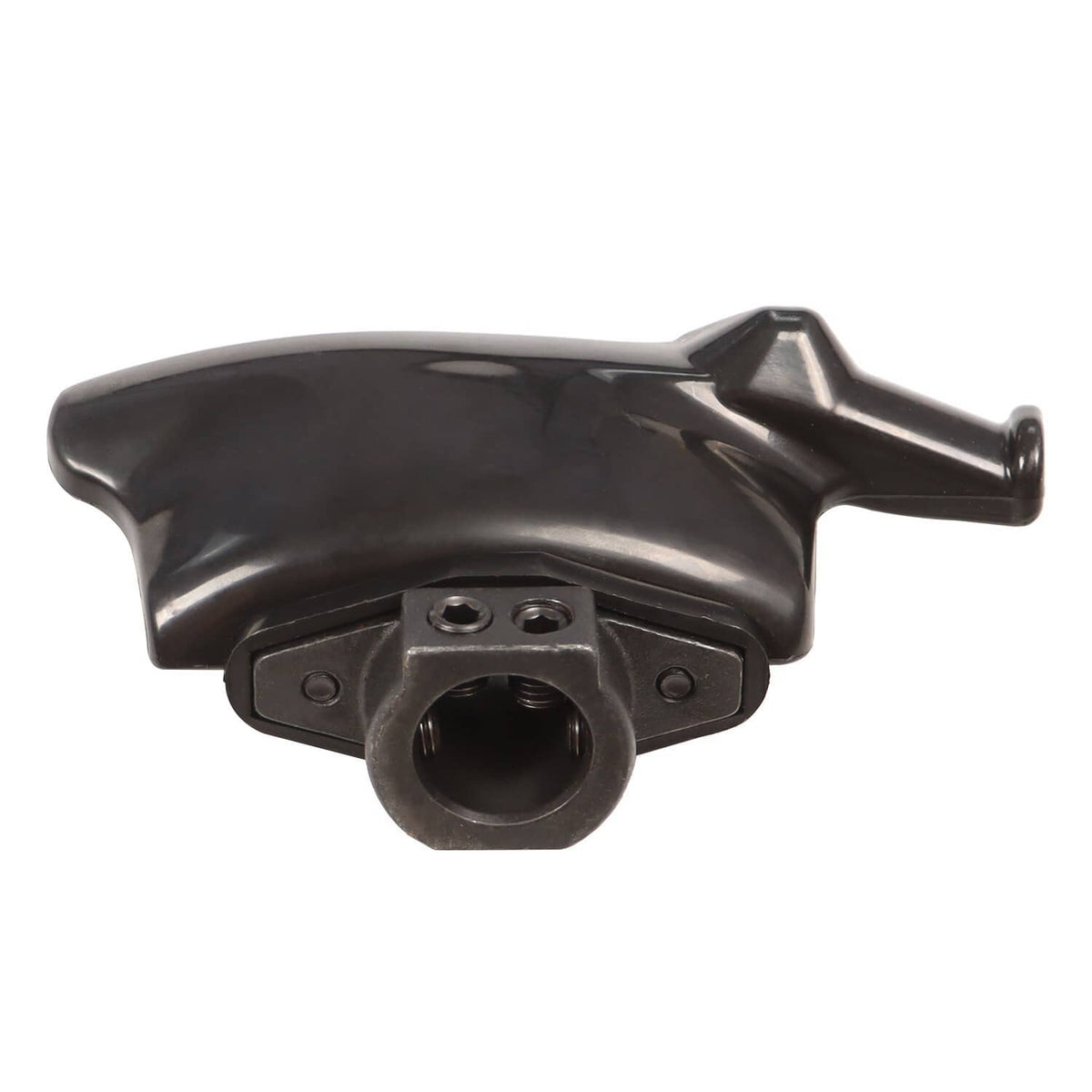 Tire changer duck head modification kit duck head with central opening, black
