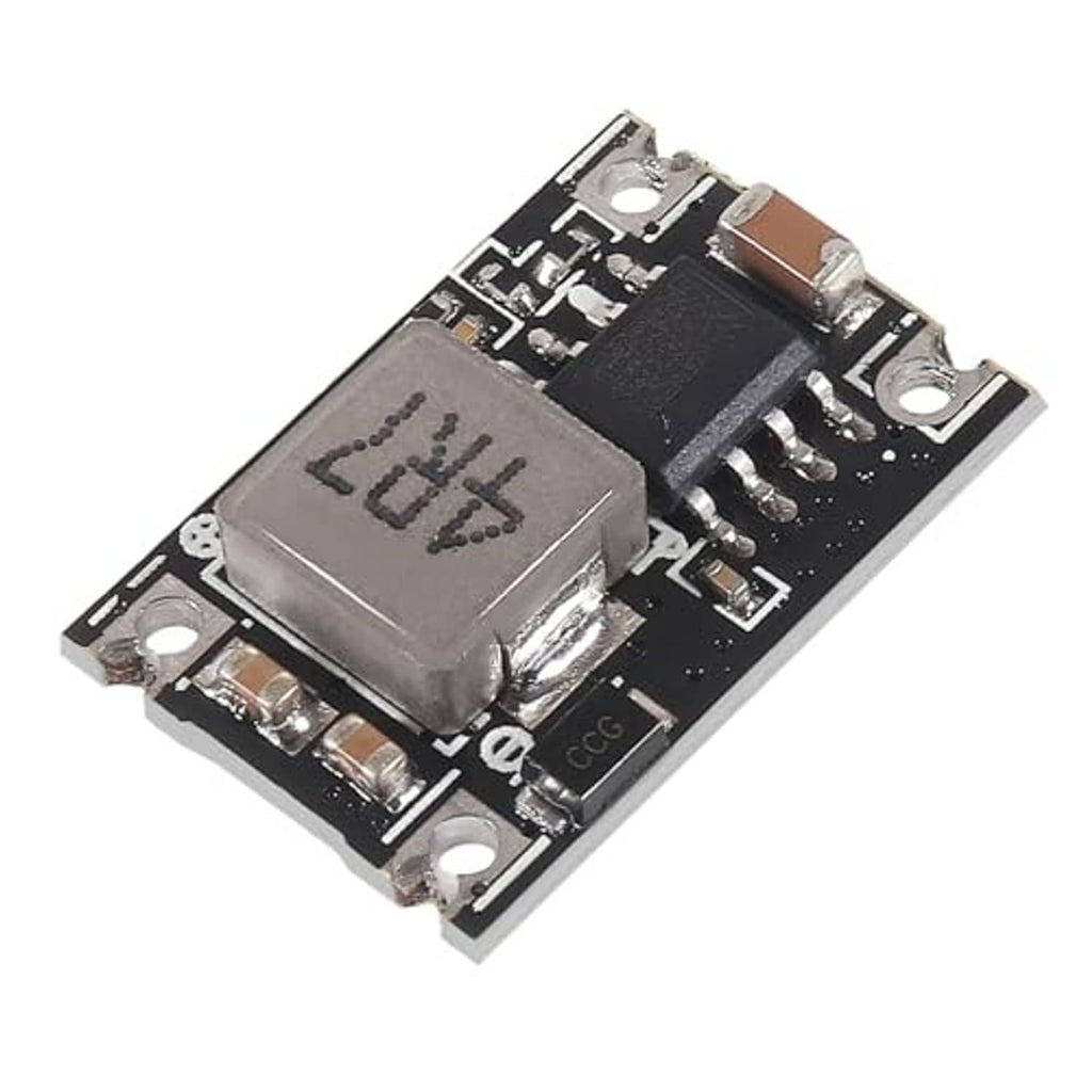 Step-down DC-DC power supply module PCB with heatsink IC and power components