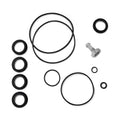 Sand filter pump repair set: black O-rings and gray air release valve connector