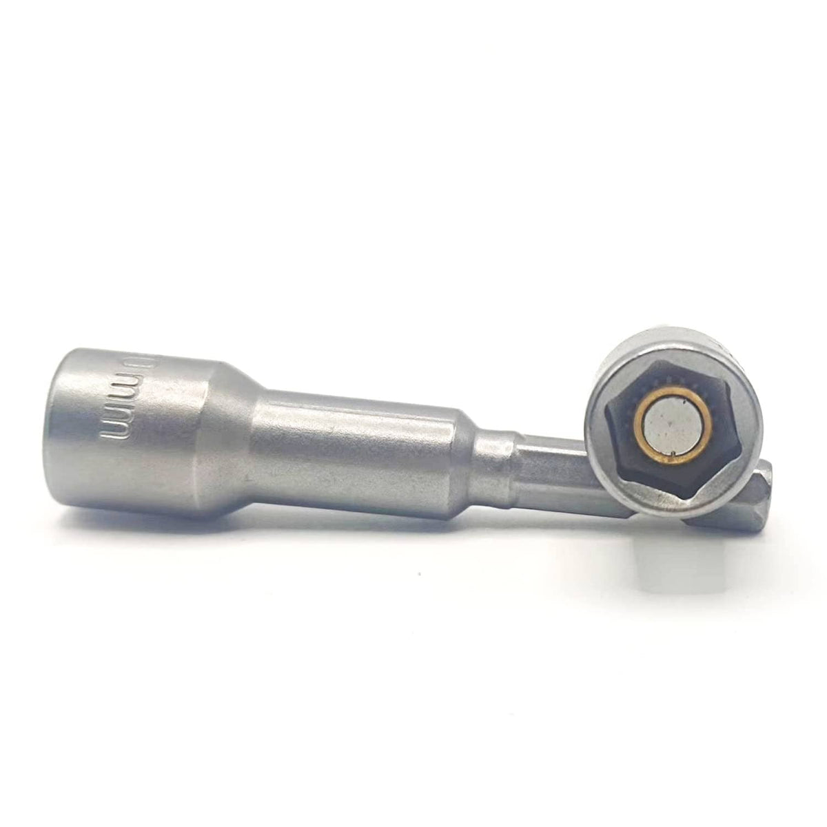 10mm nut driver bit with magnetic socket tip and 1/4 in hex shank