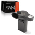 Camshaft position sensor with black plastic body and 3-pin electrical connector