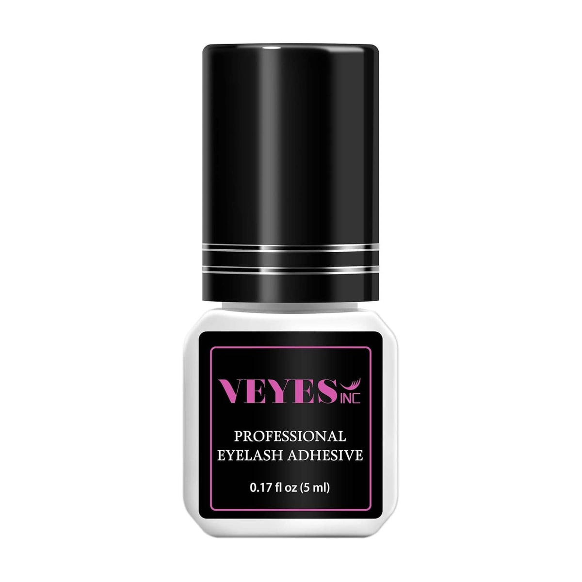 VEYES inc professional eyelash adhesive bottle with black cap, 5 ml