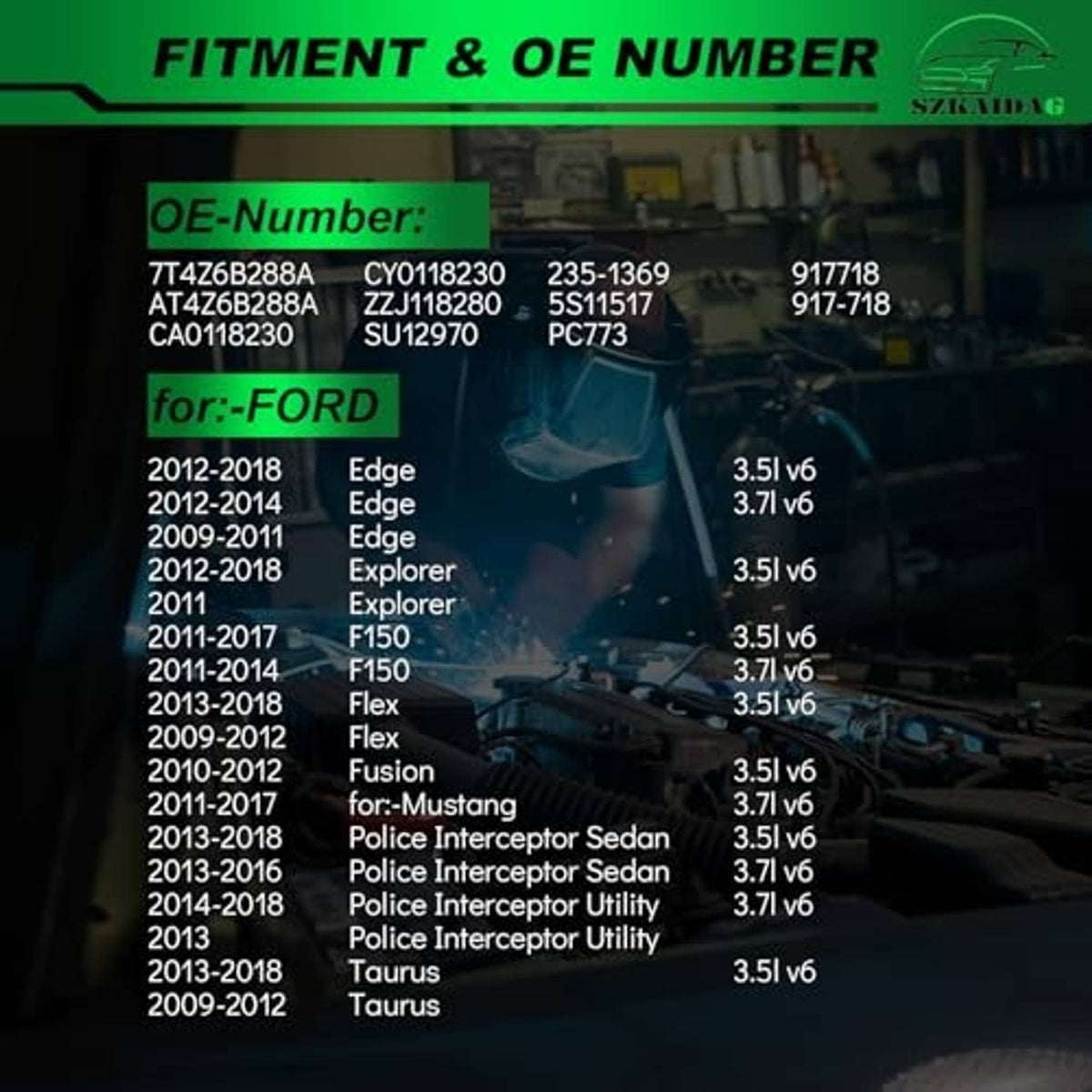 Camshaft position sensor OE number and fitment compatibility vehicle list
