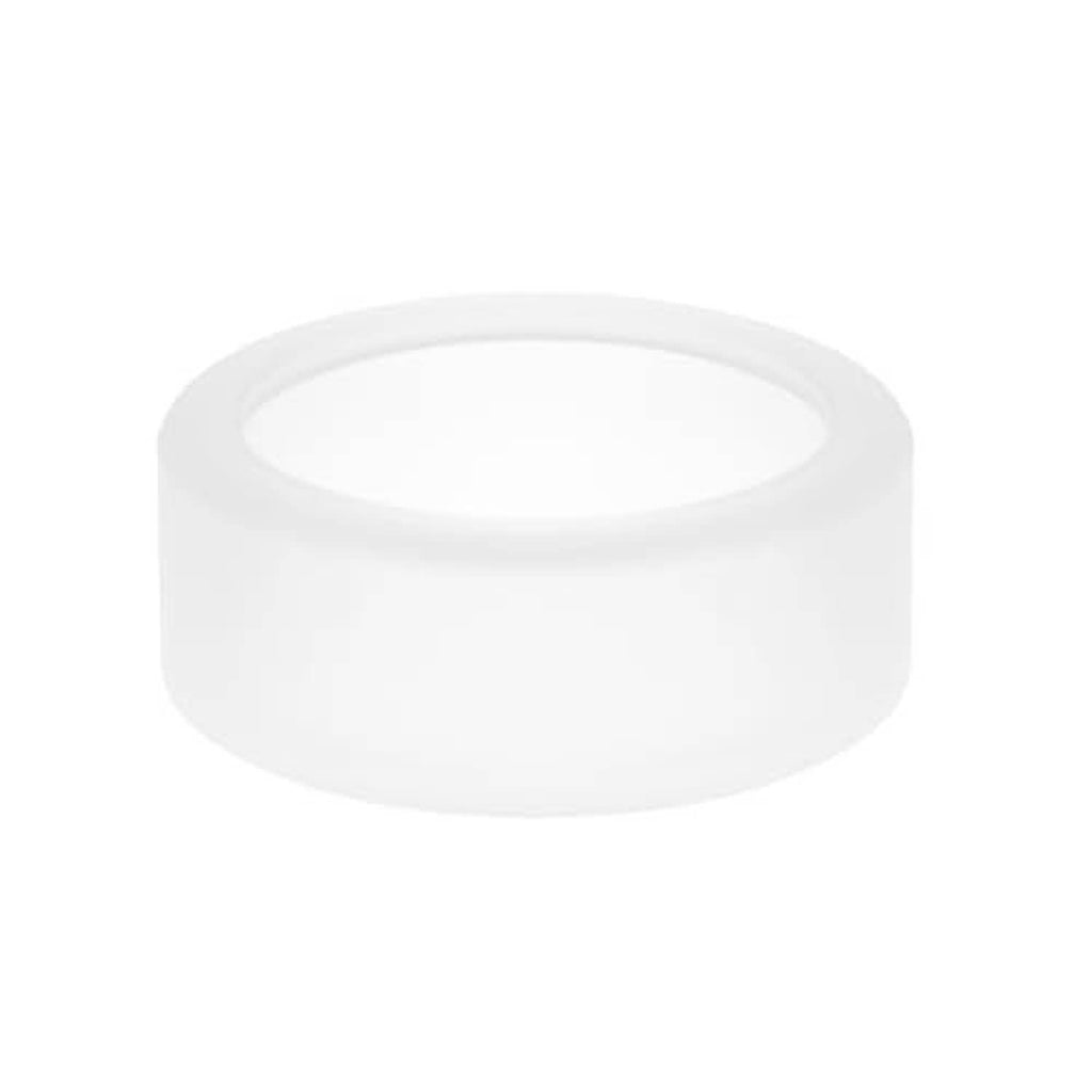 Single clear silicone protective case cover with open oval center opening