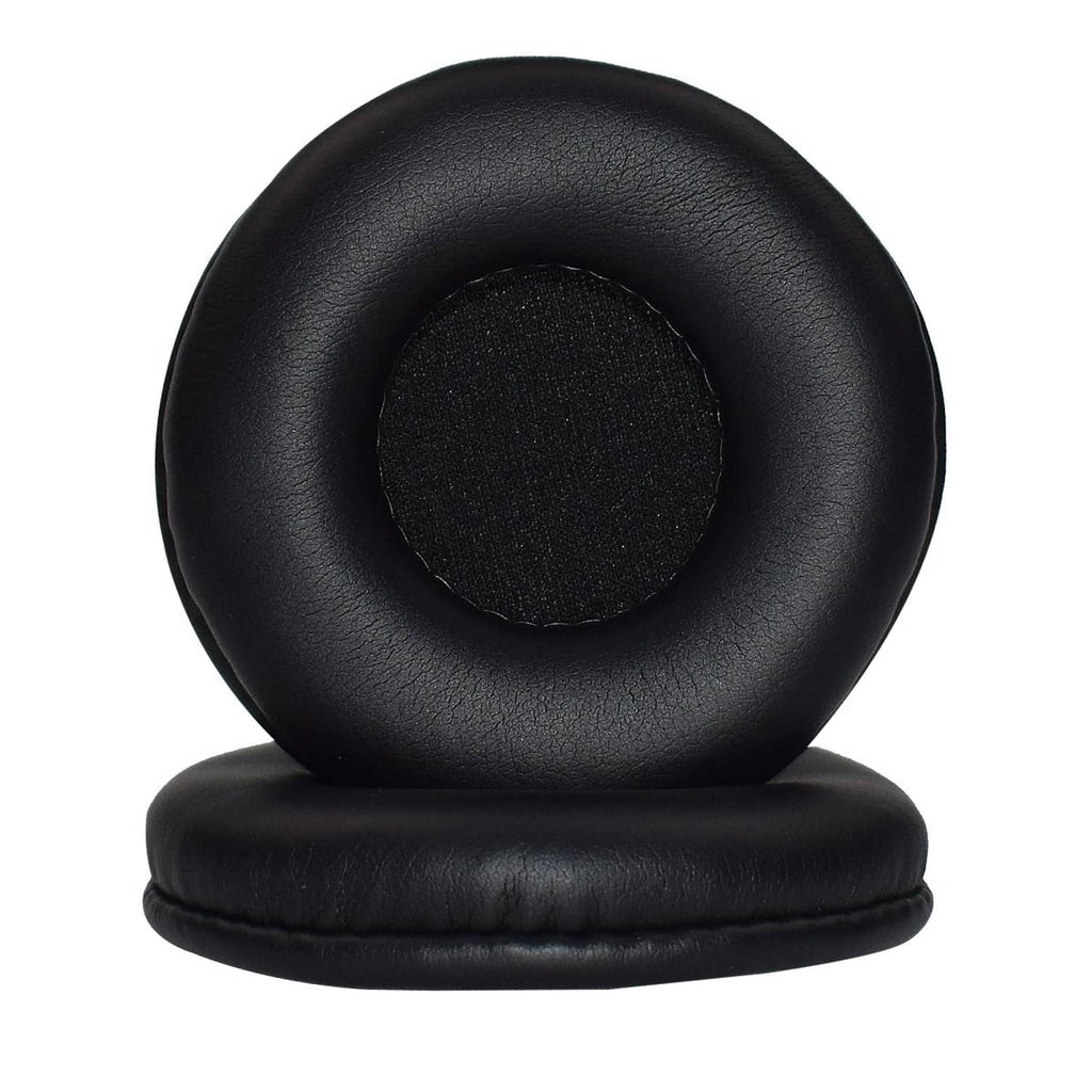 Black replacement ear pad cushion cover with foam center insert